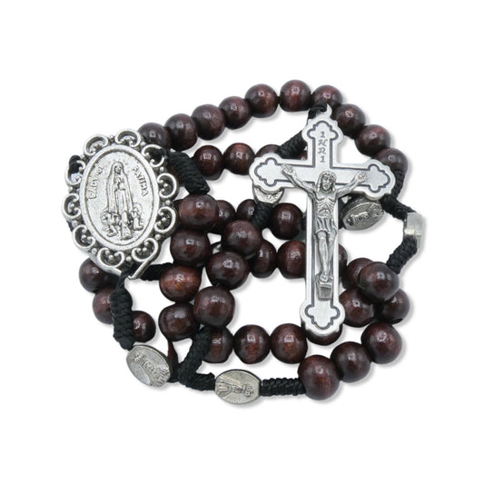 Embellished Fatima Rosary with Water