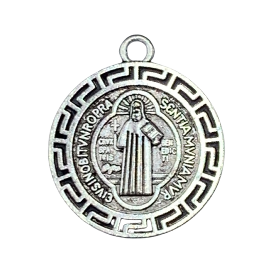 Engraved St. Benedict Medal