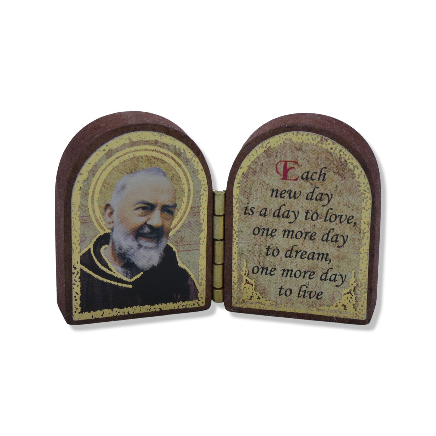 Padre Pio Folding Image