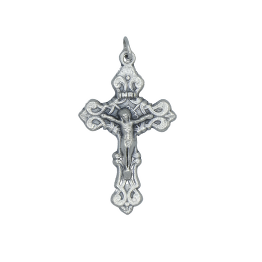 Fleur de Lis Crucifix Pendant Packet