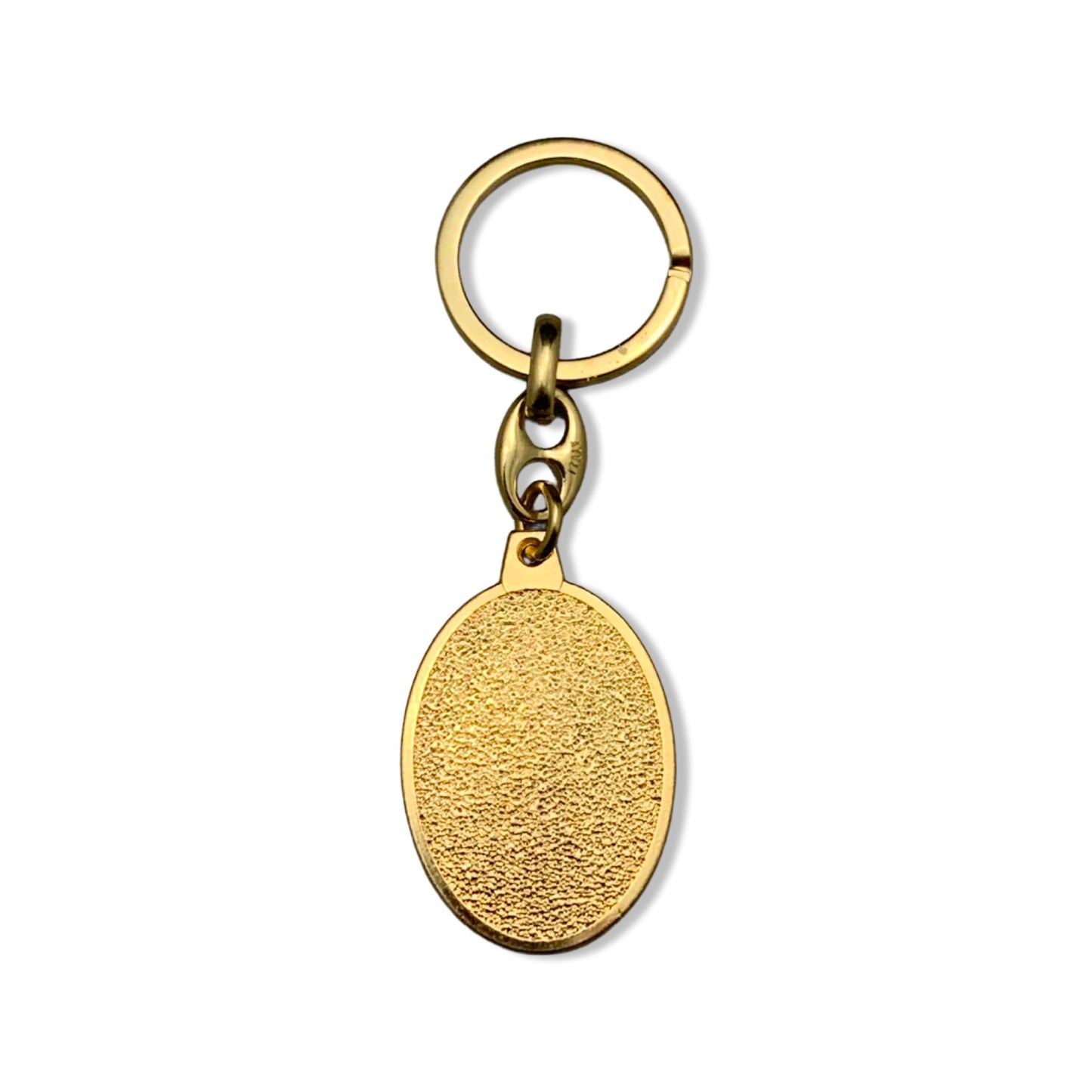 Gold Colored Lourdes Keychain