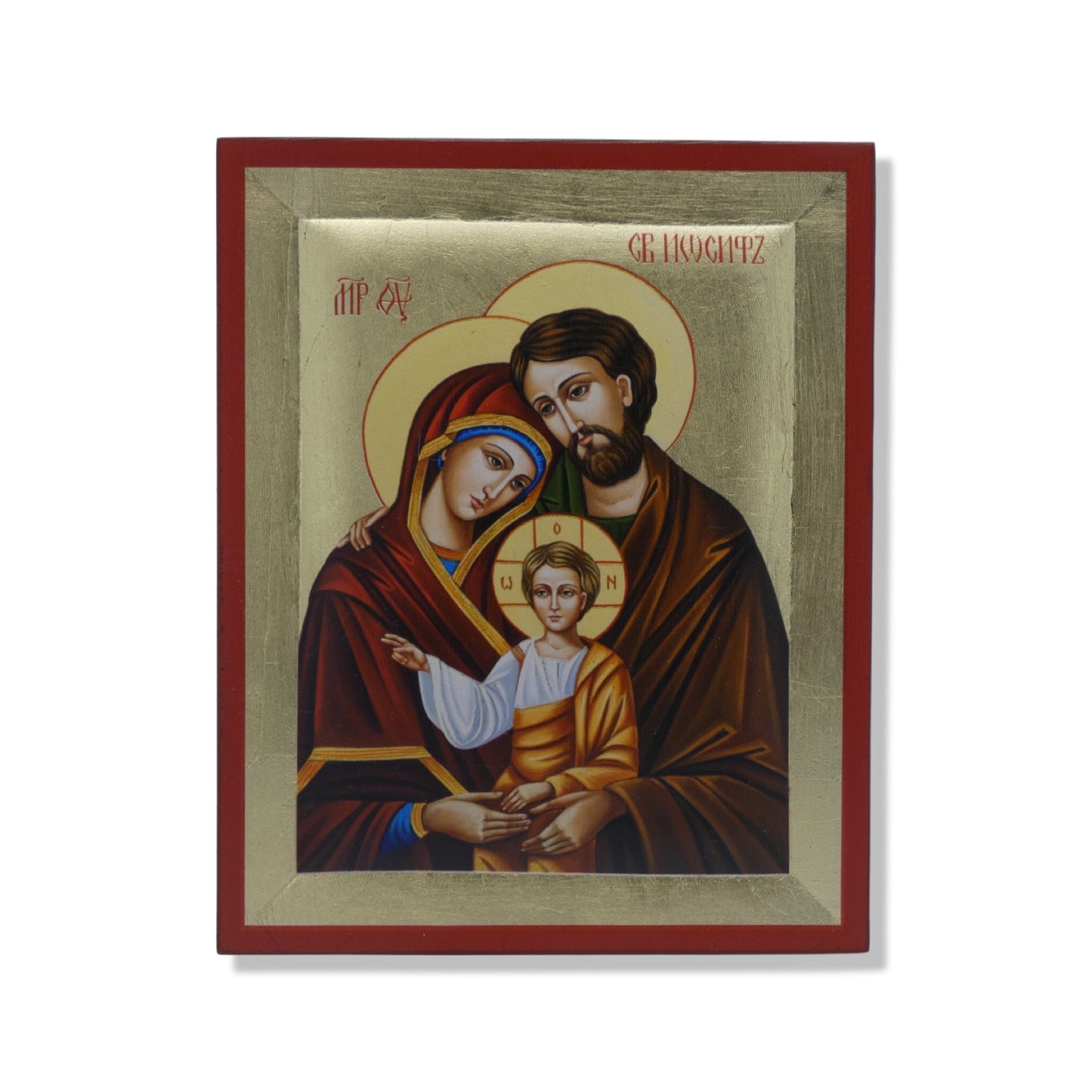 Gold Holy Family Icon