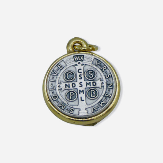 Gold and Silver St. Benedict Medal