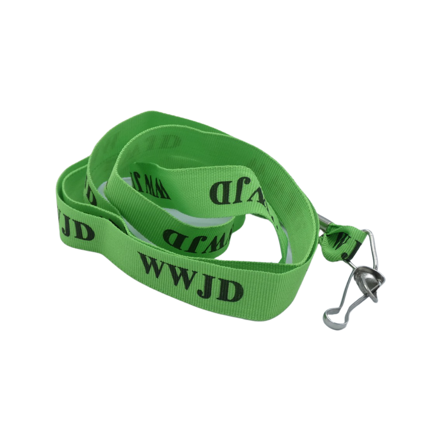 Assorted "What Would Jesus Do" (WWJD) Lanyards
