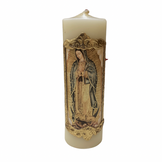 Guadalupe Candle