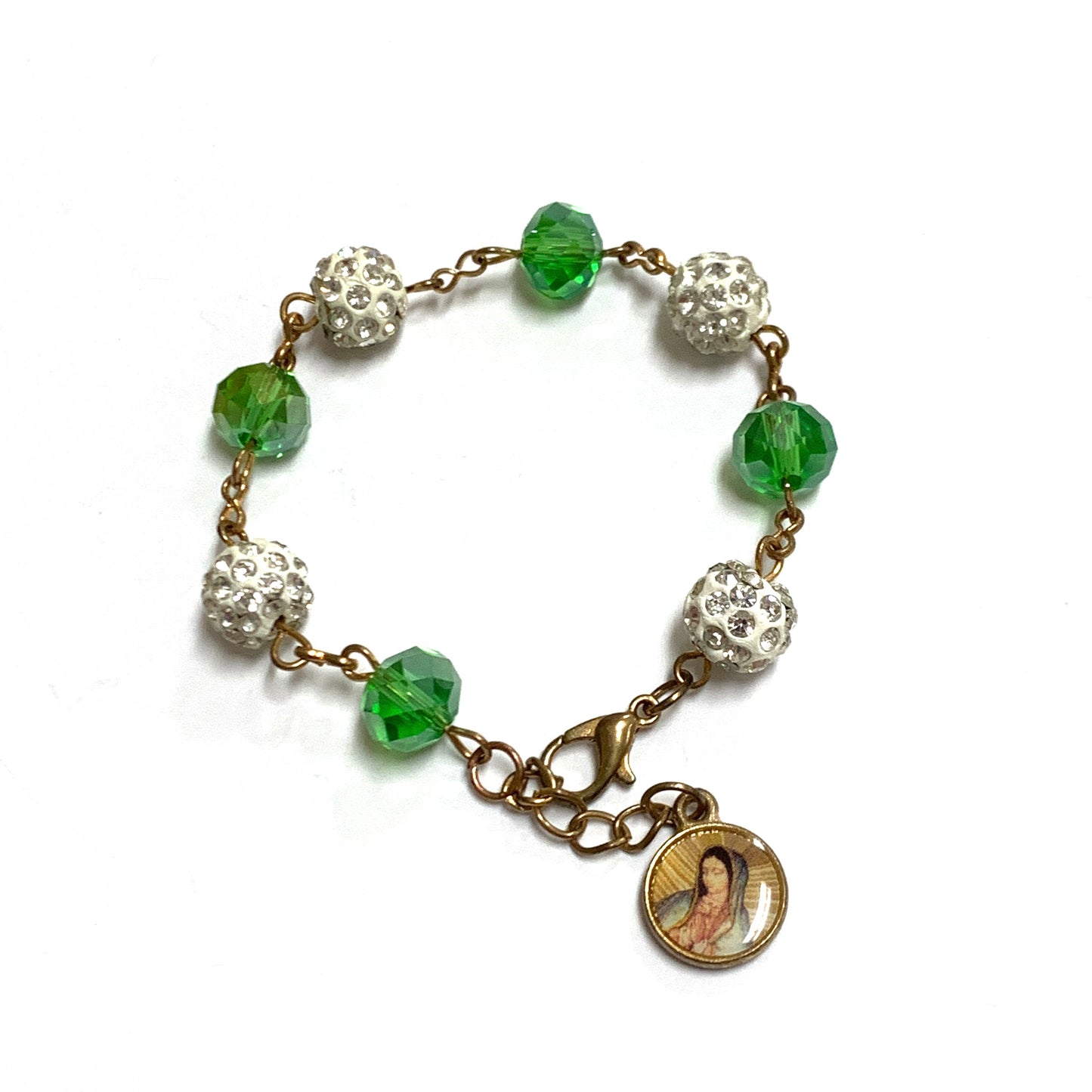 Guadalupe Decade Rosary Bracelet