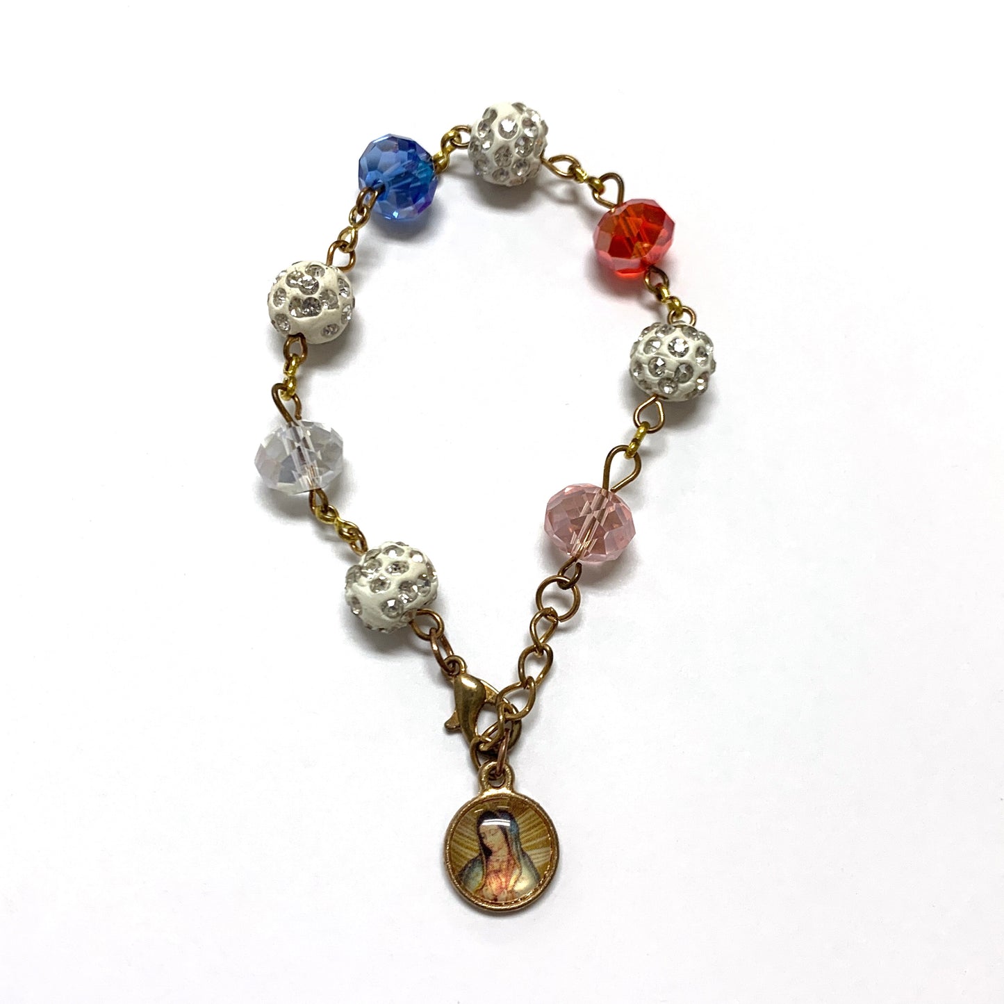 Guadalupe Decade Rosary Bracelet