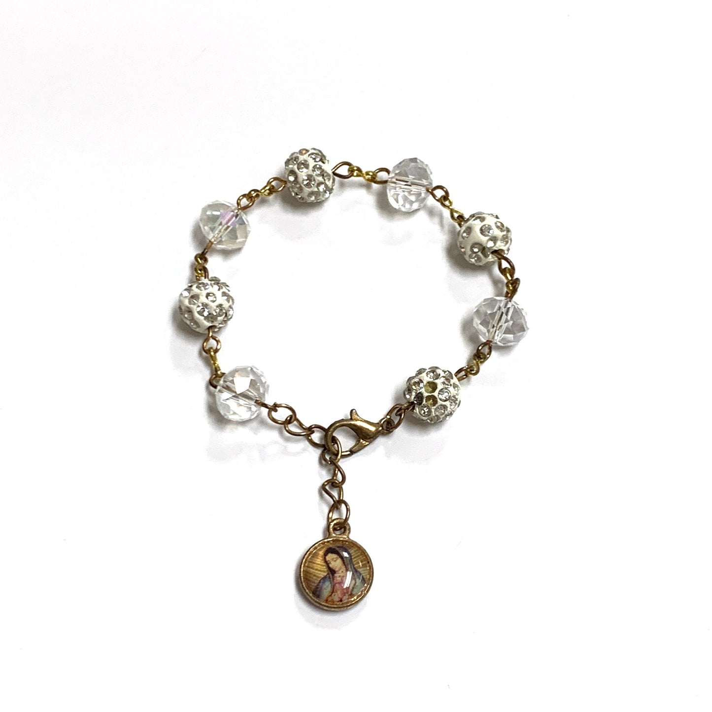 Guadalupe Decade Rosary Bracelet