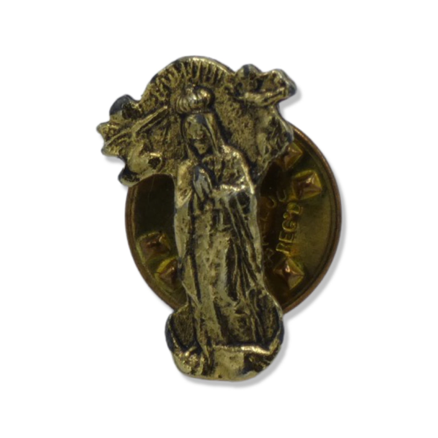 Guadalupe Shaped Pin