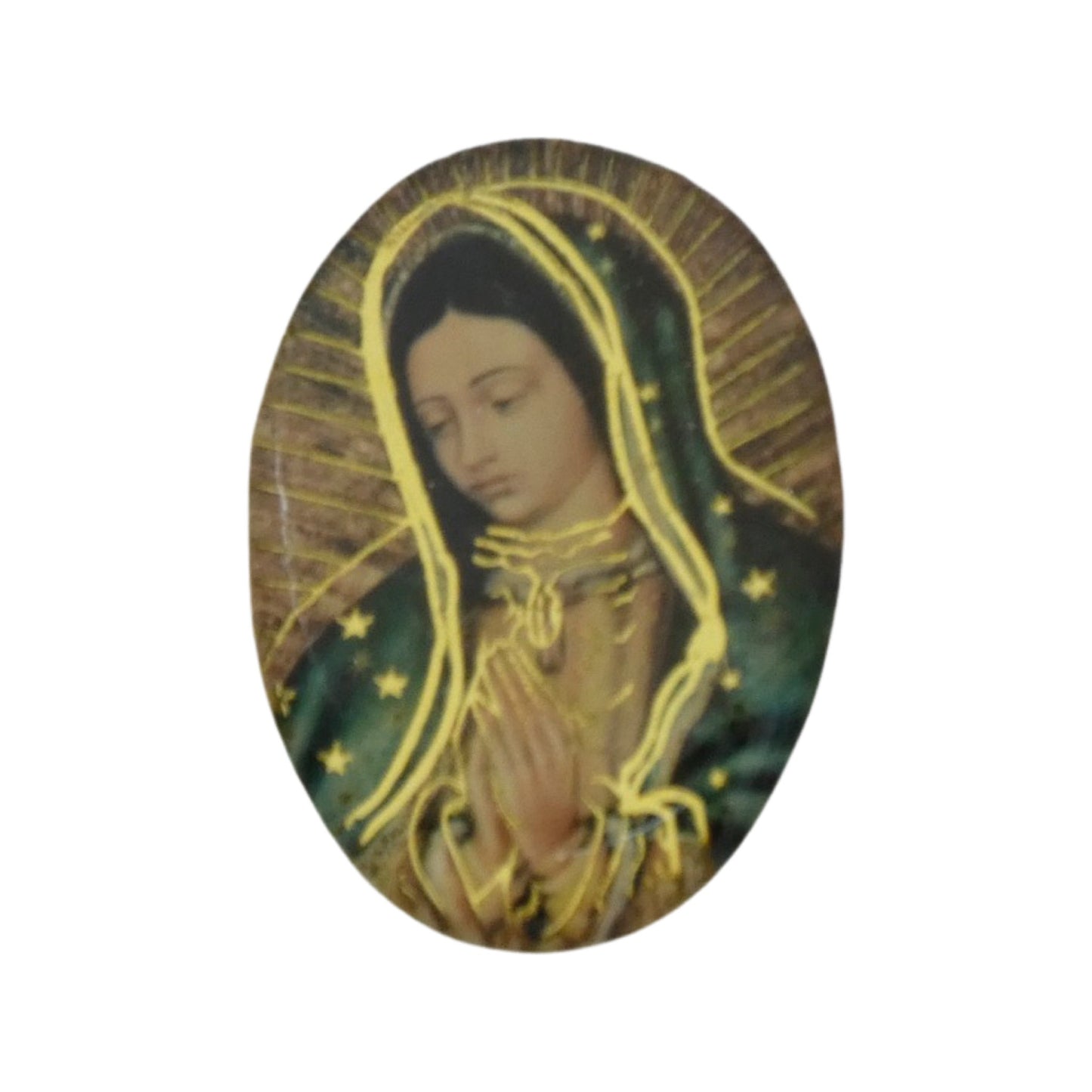 Guadalupe Pin with Gold