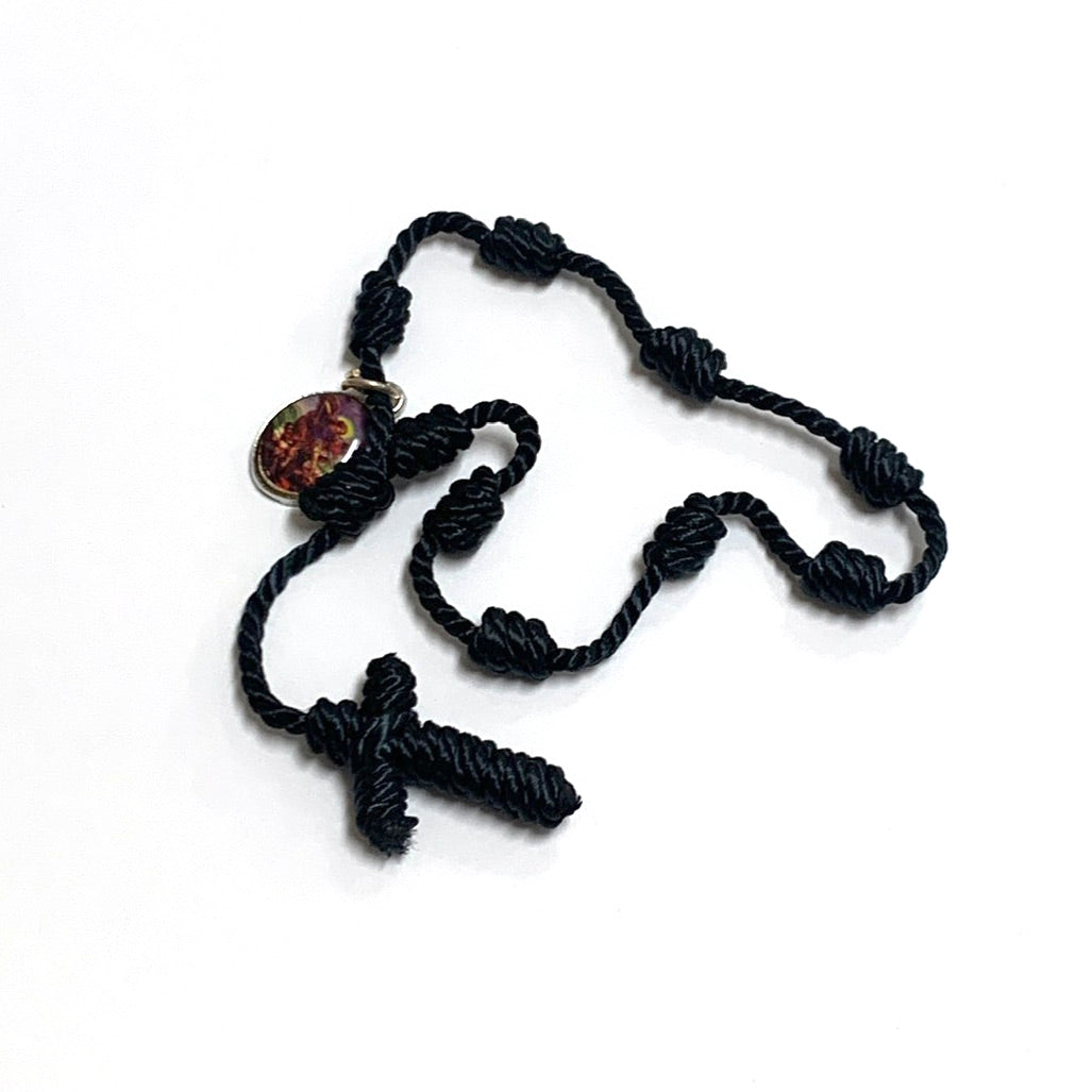 Hand-Made Decade Rosary of Assorted Colors and Medals
