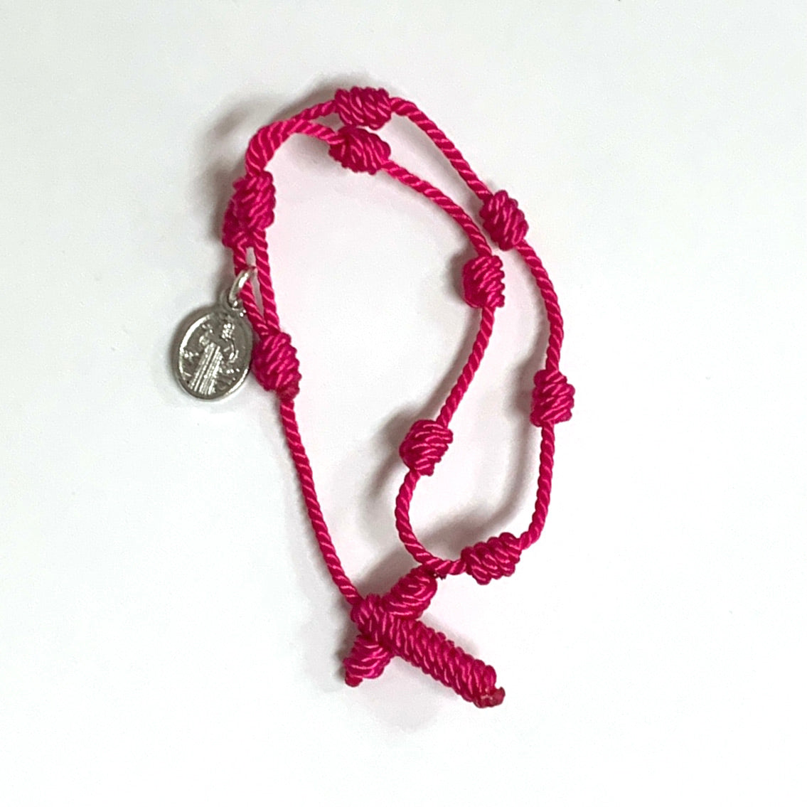 Hand-Made Decade Rosary of Assorted Colors and Medals