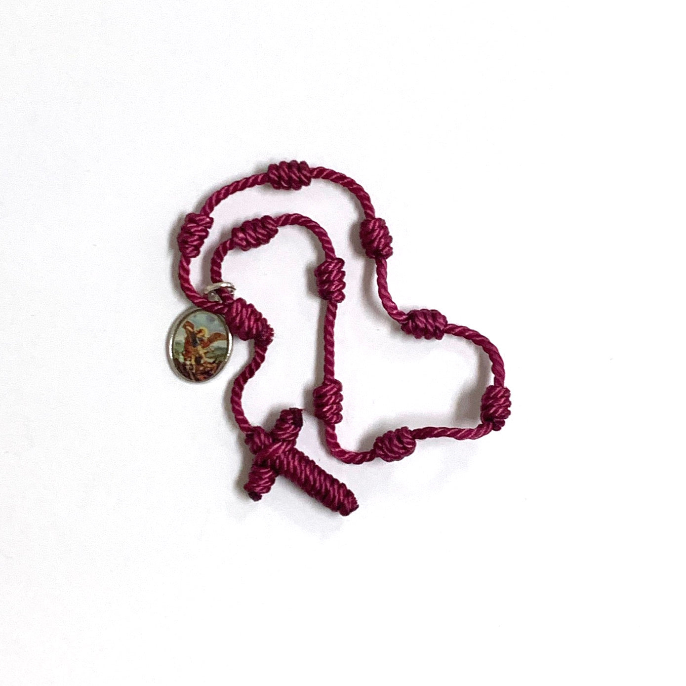 Hand-Made Decade Rosary of Assorted Colors and Medals