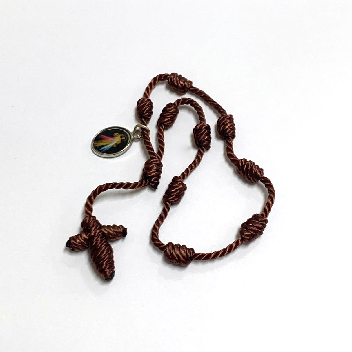 Hand-Made Decade Rosary of Assorted Colors and Medals