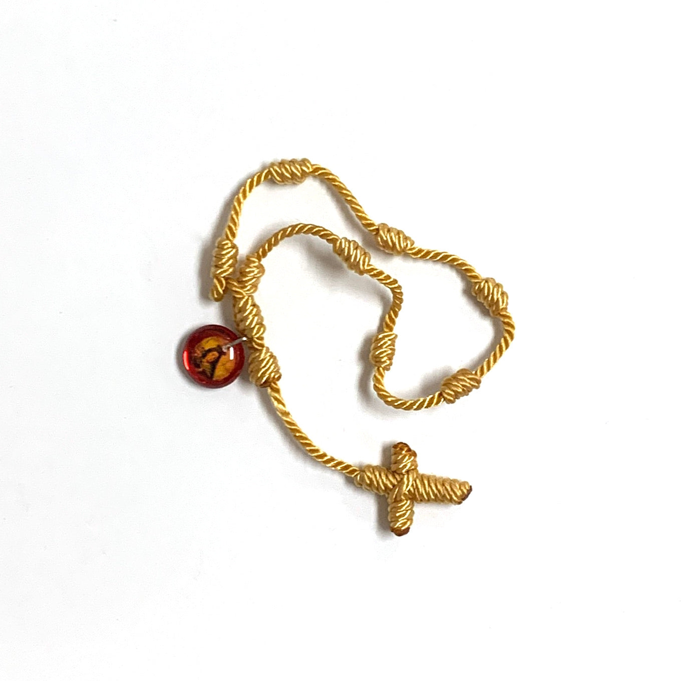 Hand-Made Decade Rosary of Assorted Colors and Medals
