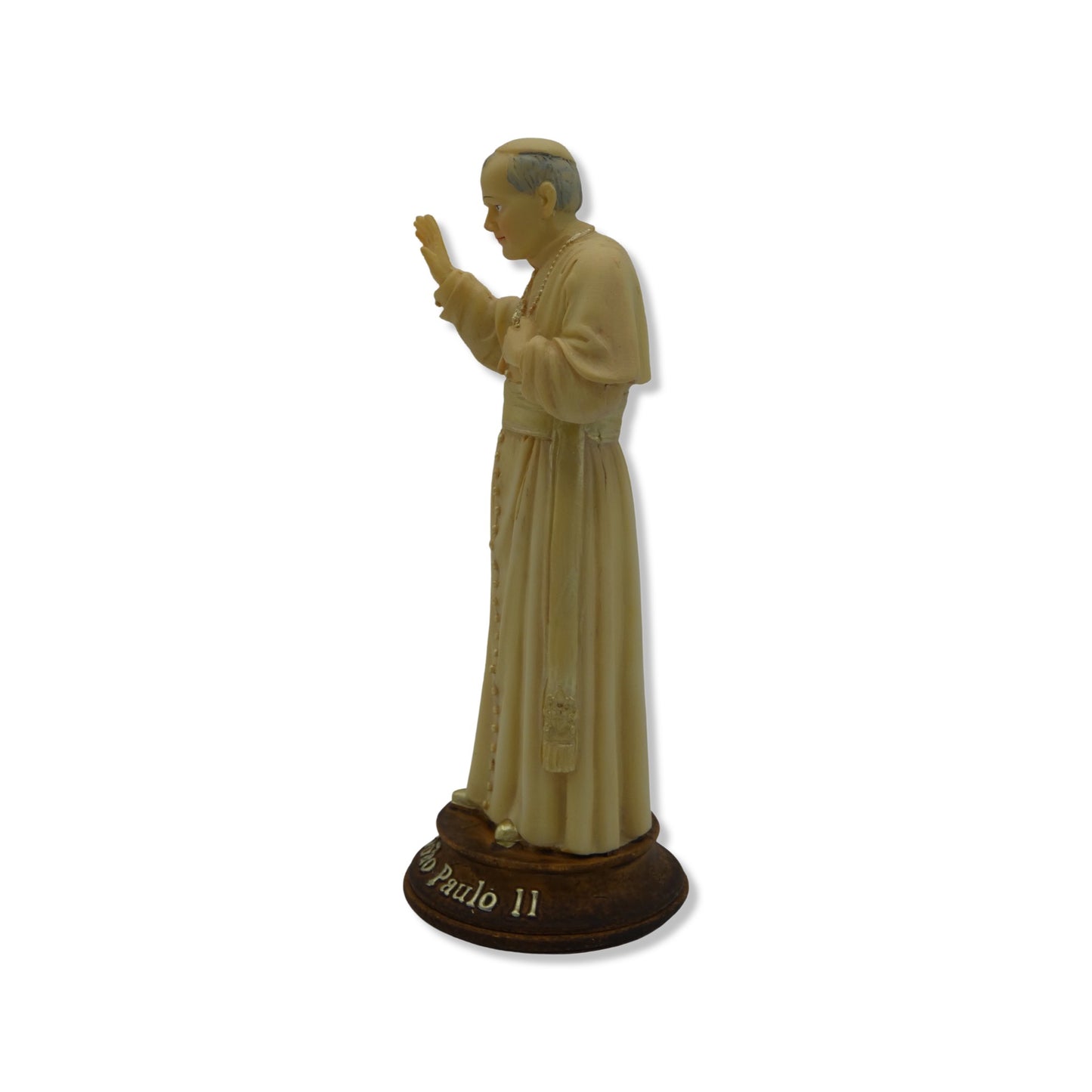 Hand Painted St. John Paul II Statue