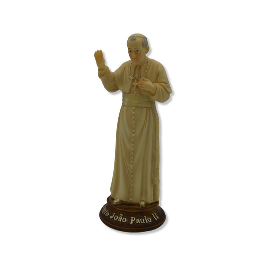 Hand Painted St. John Paul II Statue