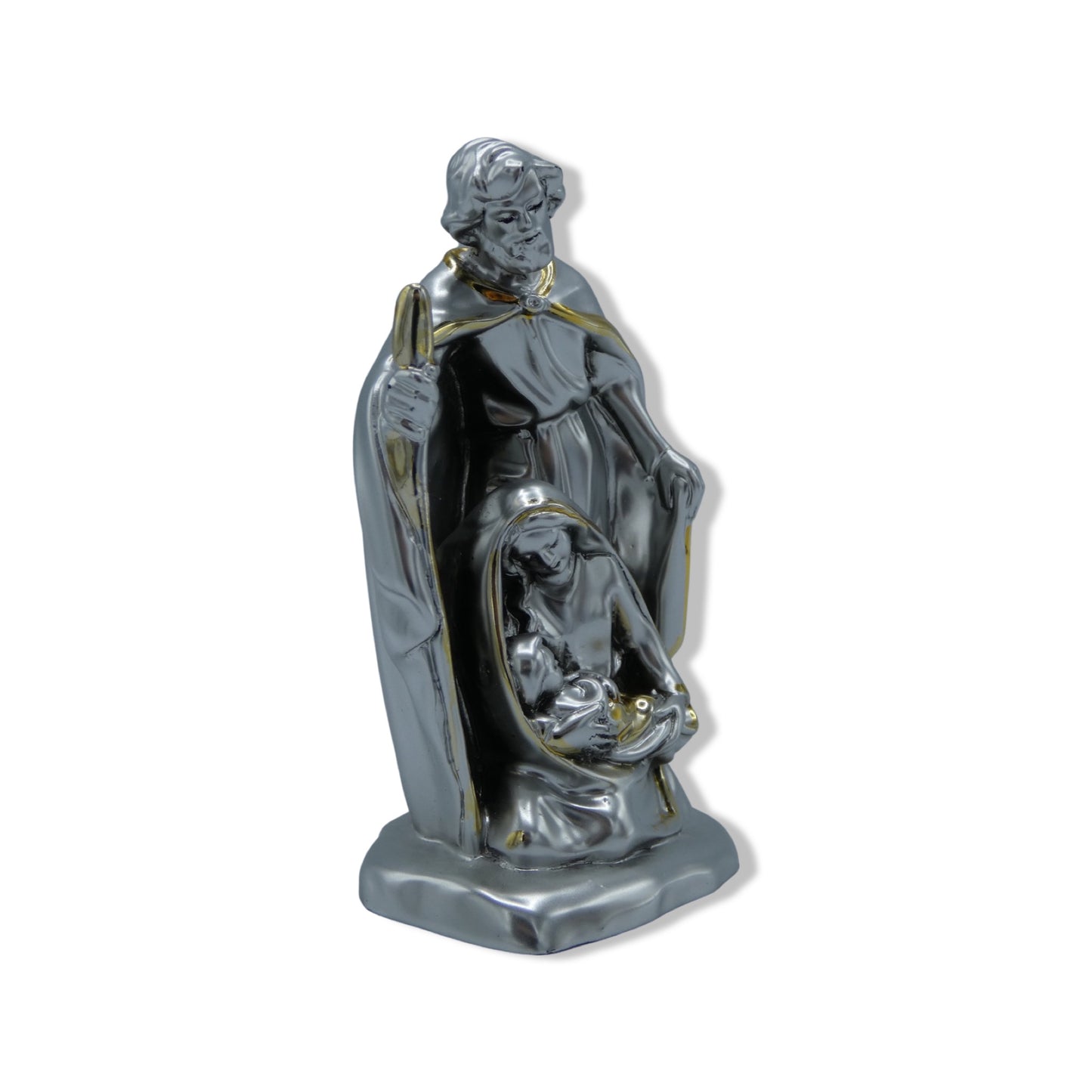 Holy Family Silver Statue