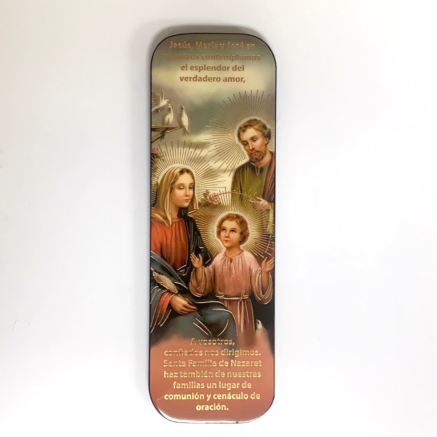 Holy Family Prayer Plaque