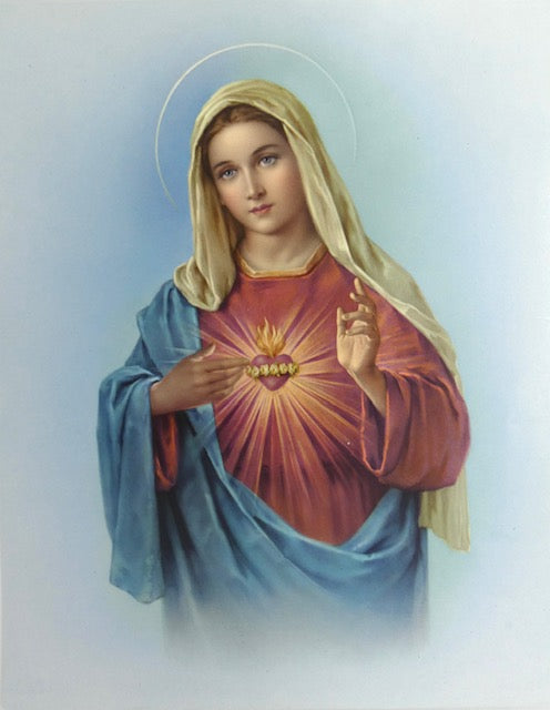 Immaculate Heart of Mary Print – Triumph of Love