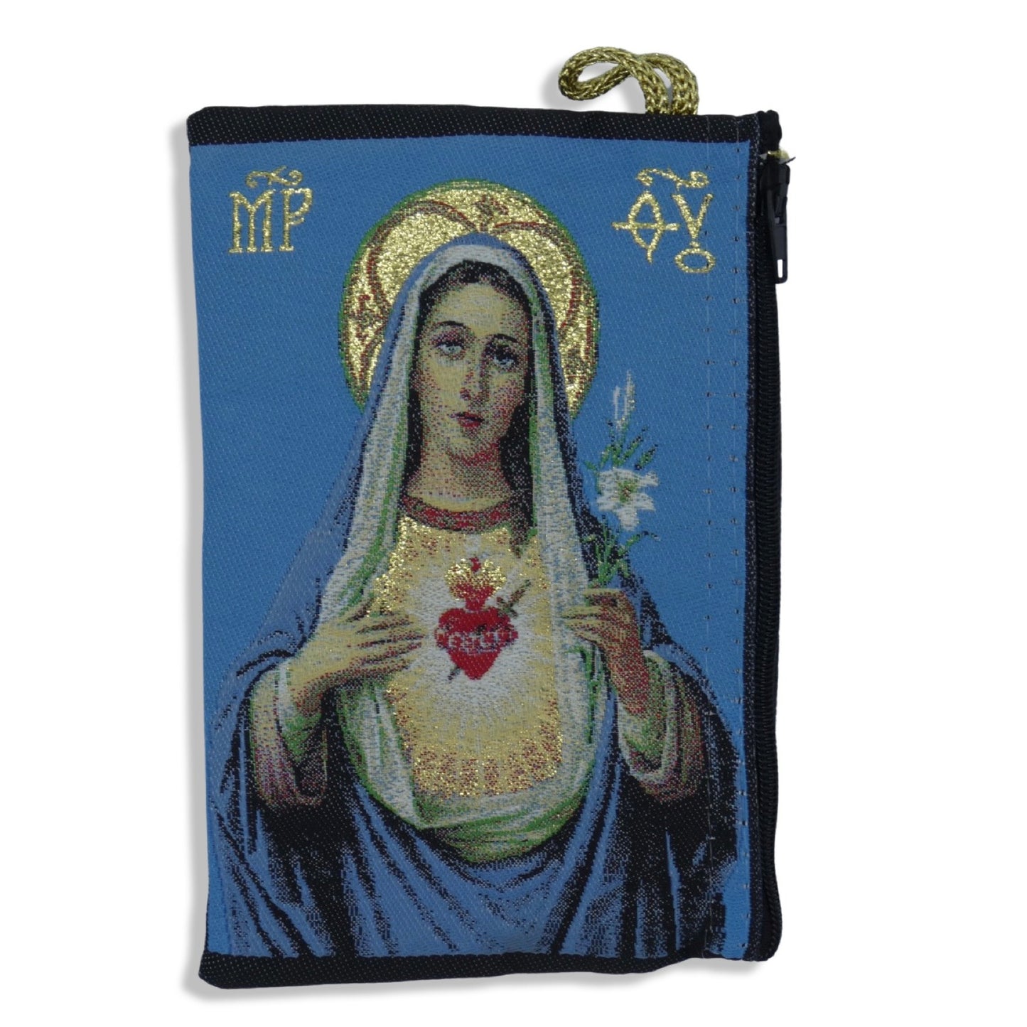 Immaculate and Pierced Heart Pouch