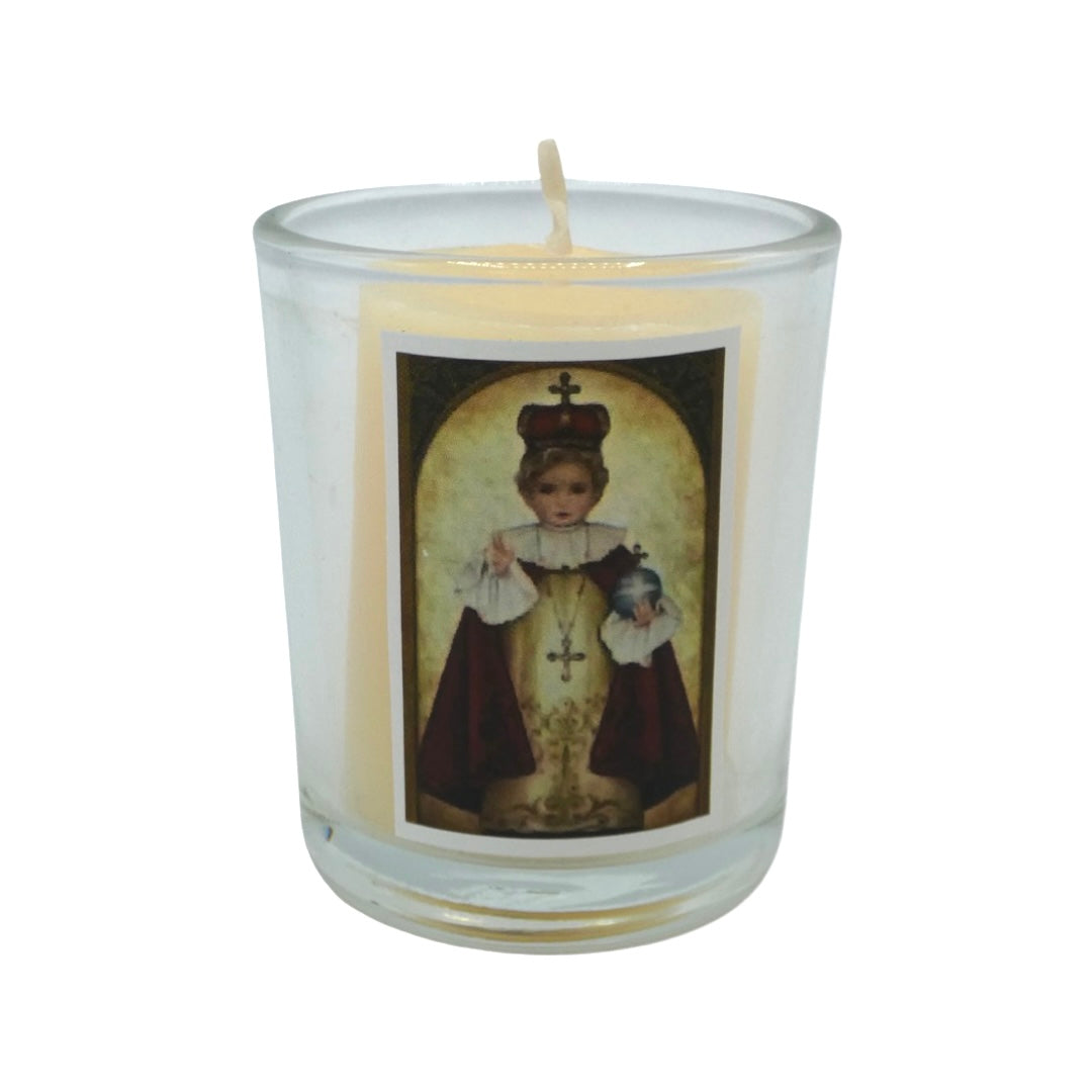 Infant Jesus of Prague Prayer Candle