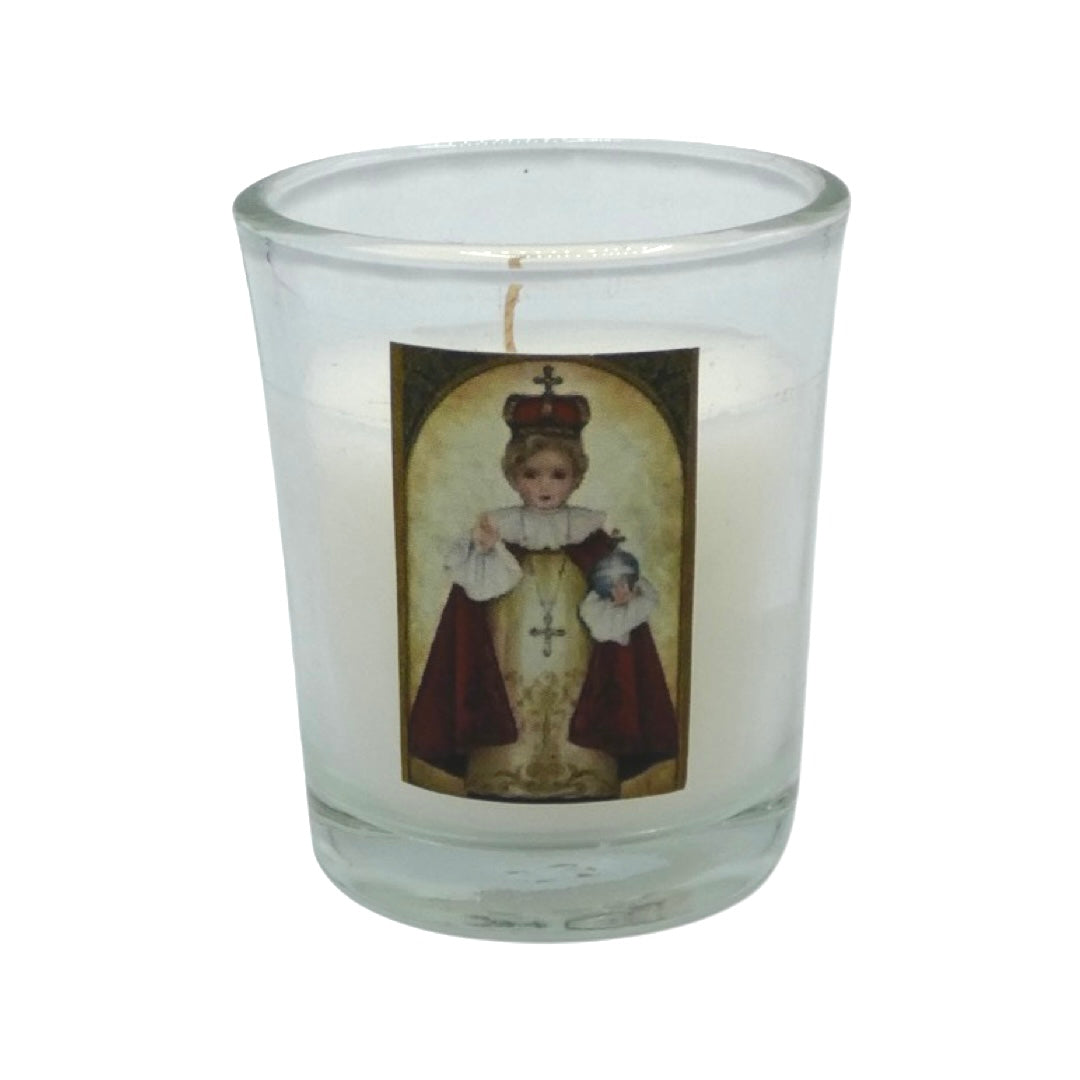 Infant Jesus of Prague Prayer Candle