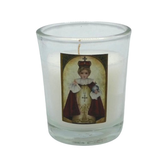 Infant Jesus of Prague Prayer Candle