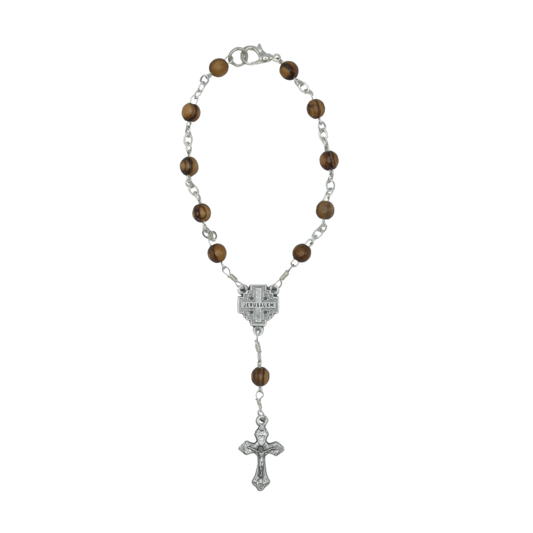 Jerusalem Cross Decade Rosary