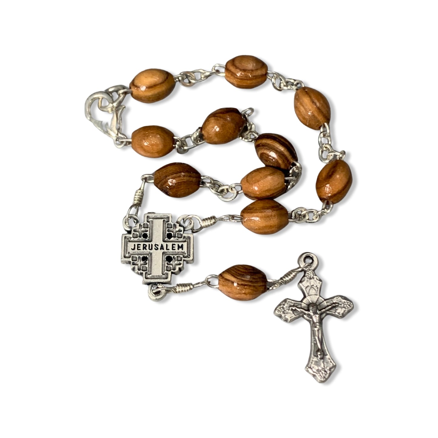 Jerusalem Cross Decade Rosary
