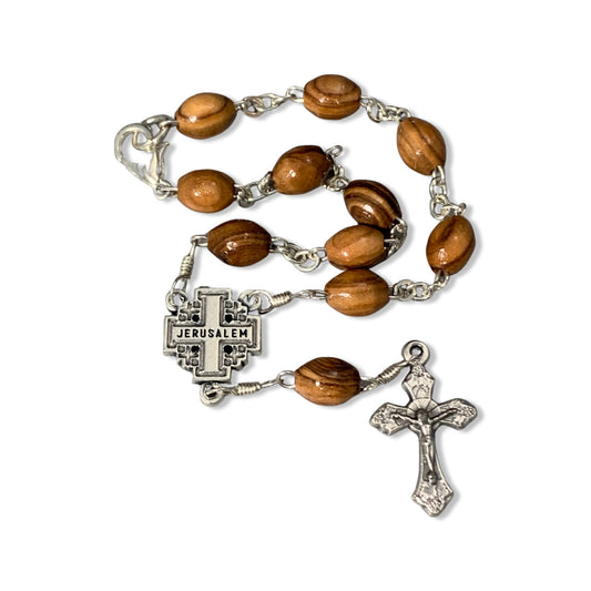 Jerusalem Cross Decade Rosary