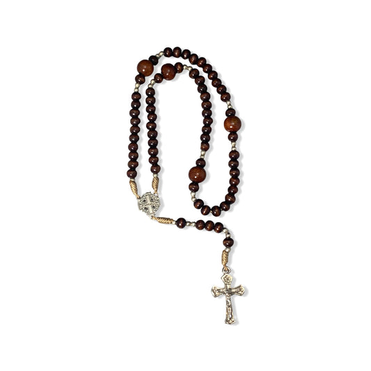 Jerusalem Cross Rosary