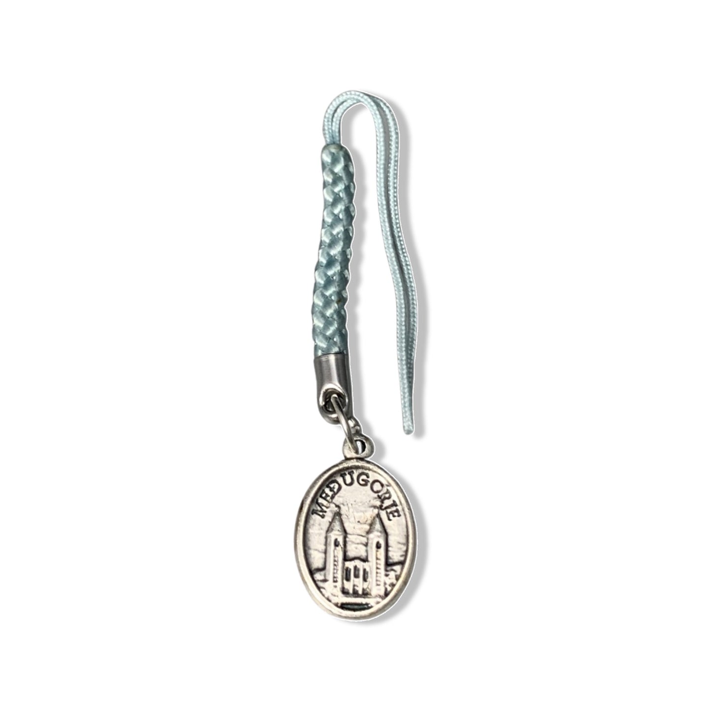 Lanyard with Medal of Our Lady Queen of Peace of Assorted Colors