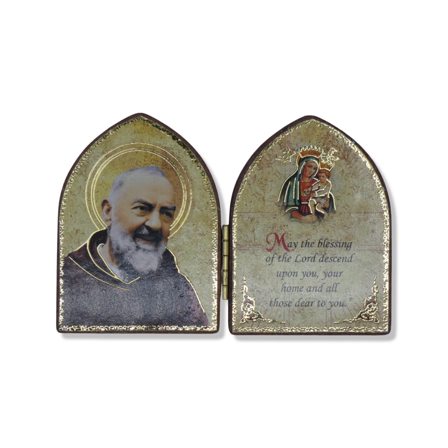 Padre Pio Folding Image