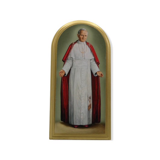 Red Arched St. John Paul II Image