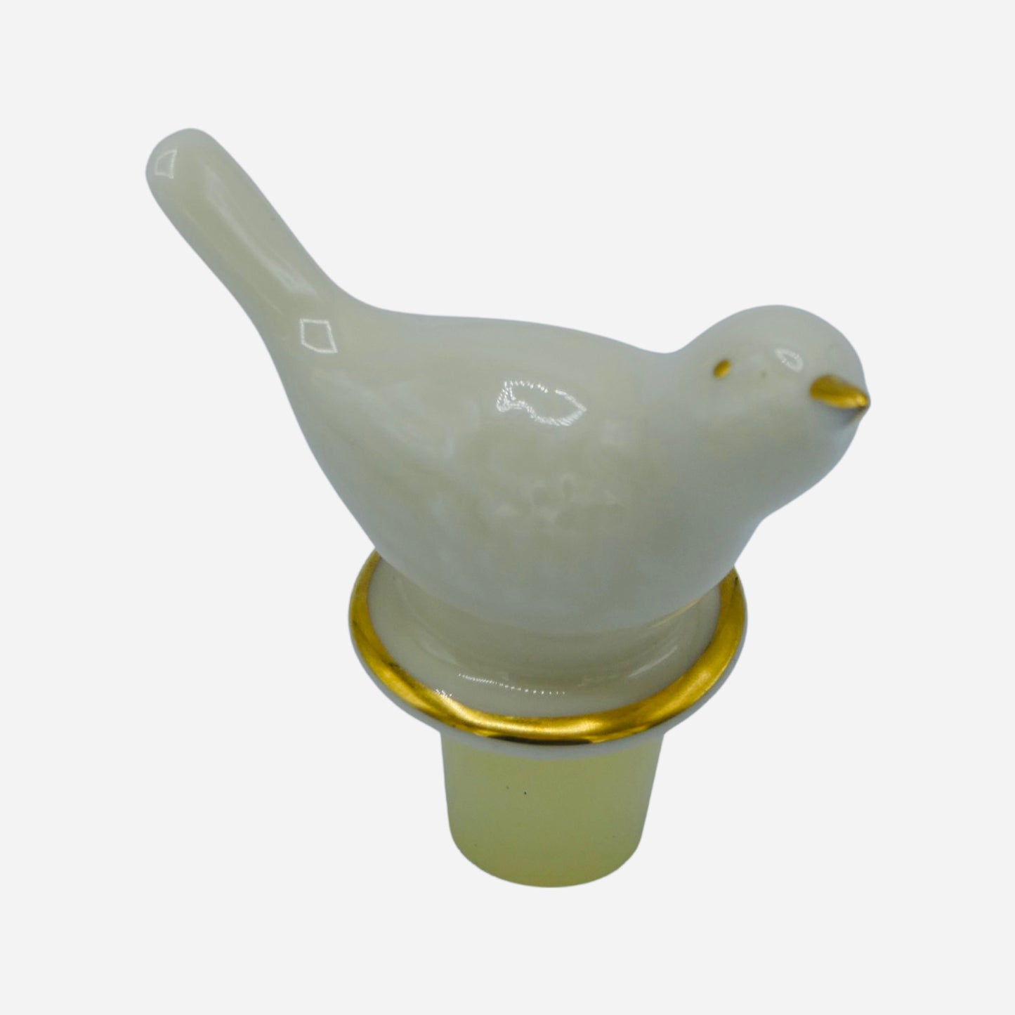 Lenox “Serenade” Perfume Bottle with Bird Stopper