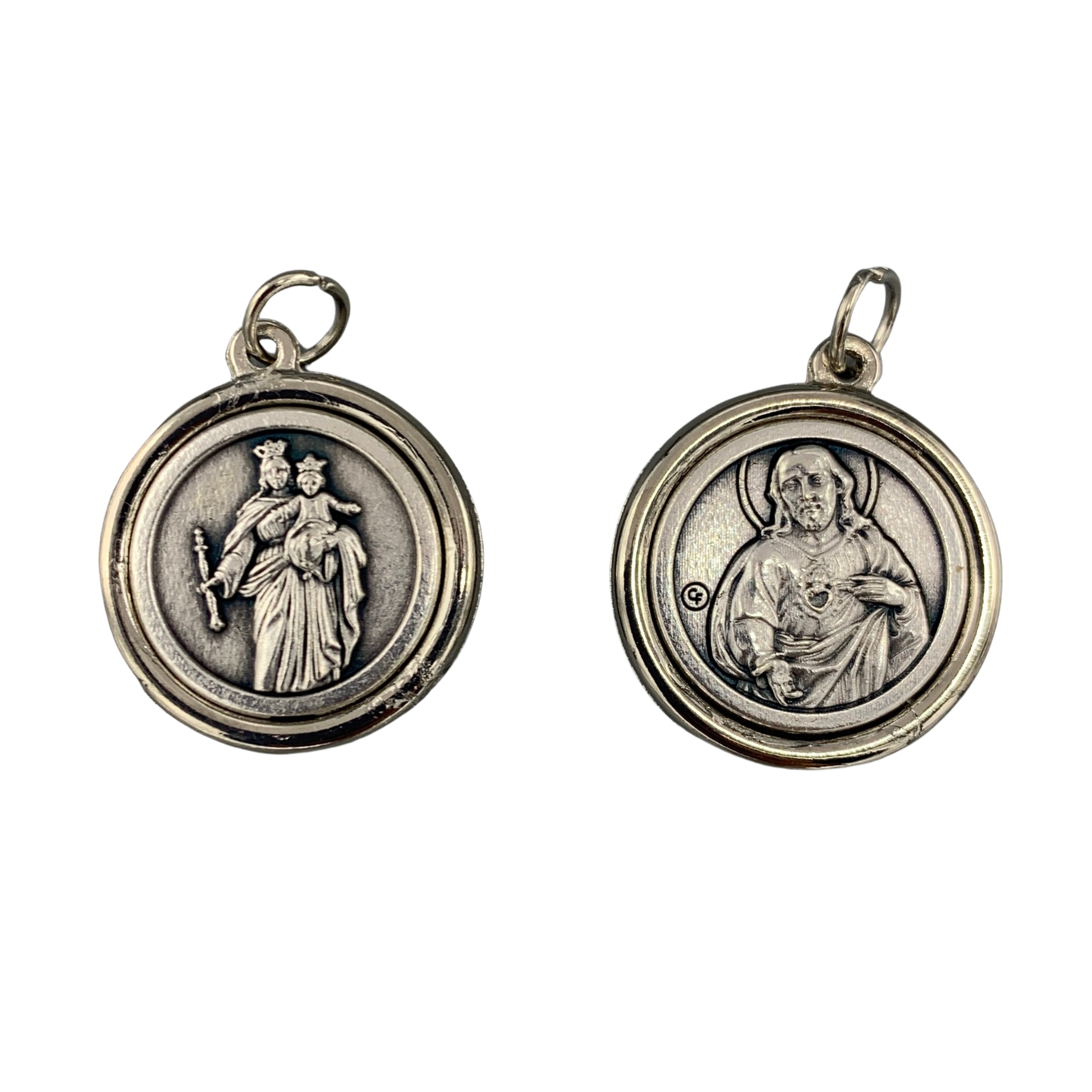 Mary, Help of Christians and Sacred Heart Medal
