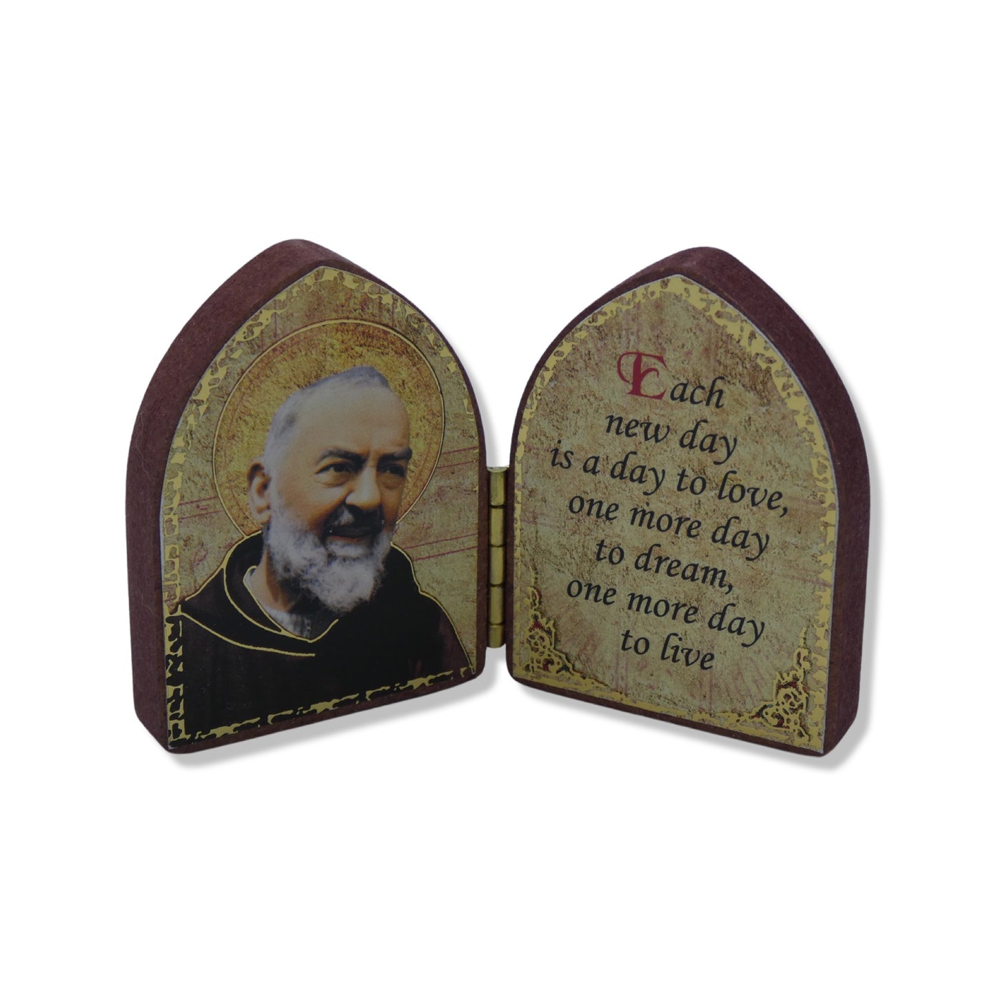 Padre Pio Folding Image