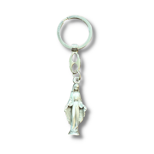 Miraculous Medal Statue Keychain