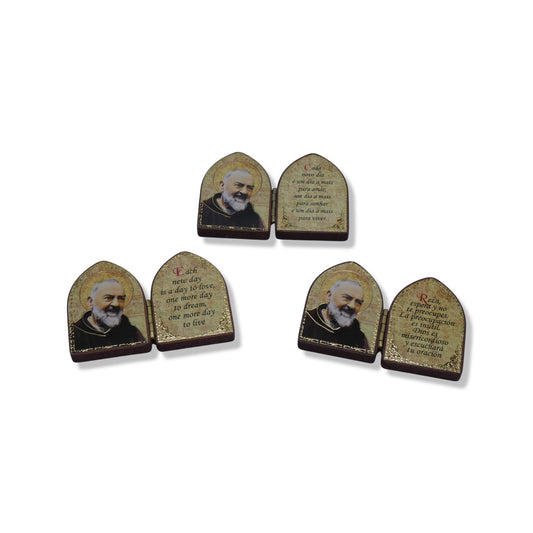 Padre Pio Folding Image