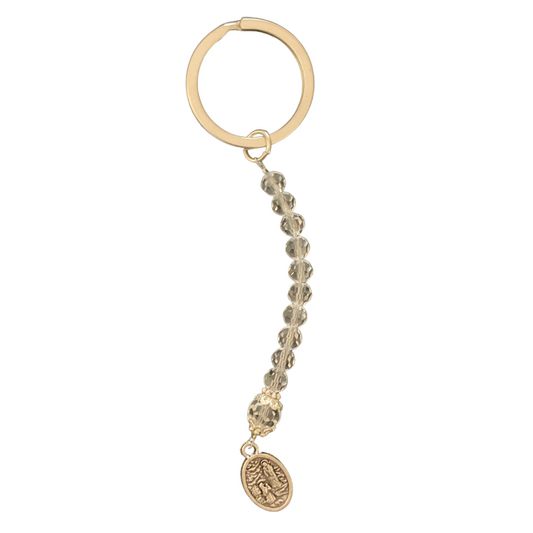 St. Bernadette Decade Rosary Keychain