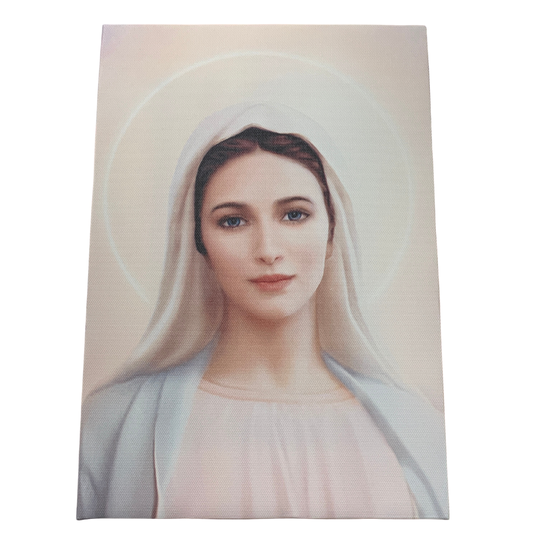 Pastel Queen of Peace Canvas Image