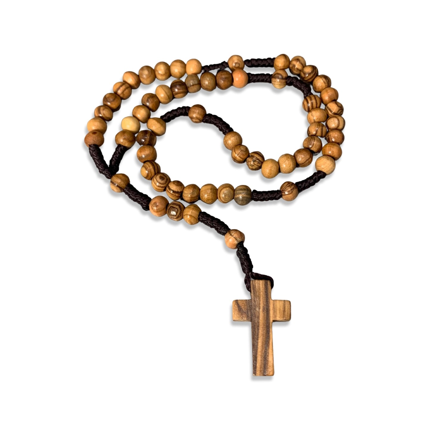 Olive Wood Bethlehem Rosary