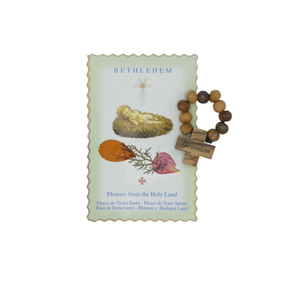 Olive Wood Decade Rosary
