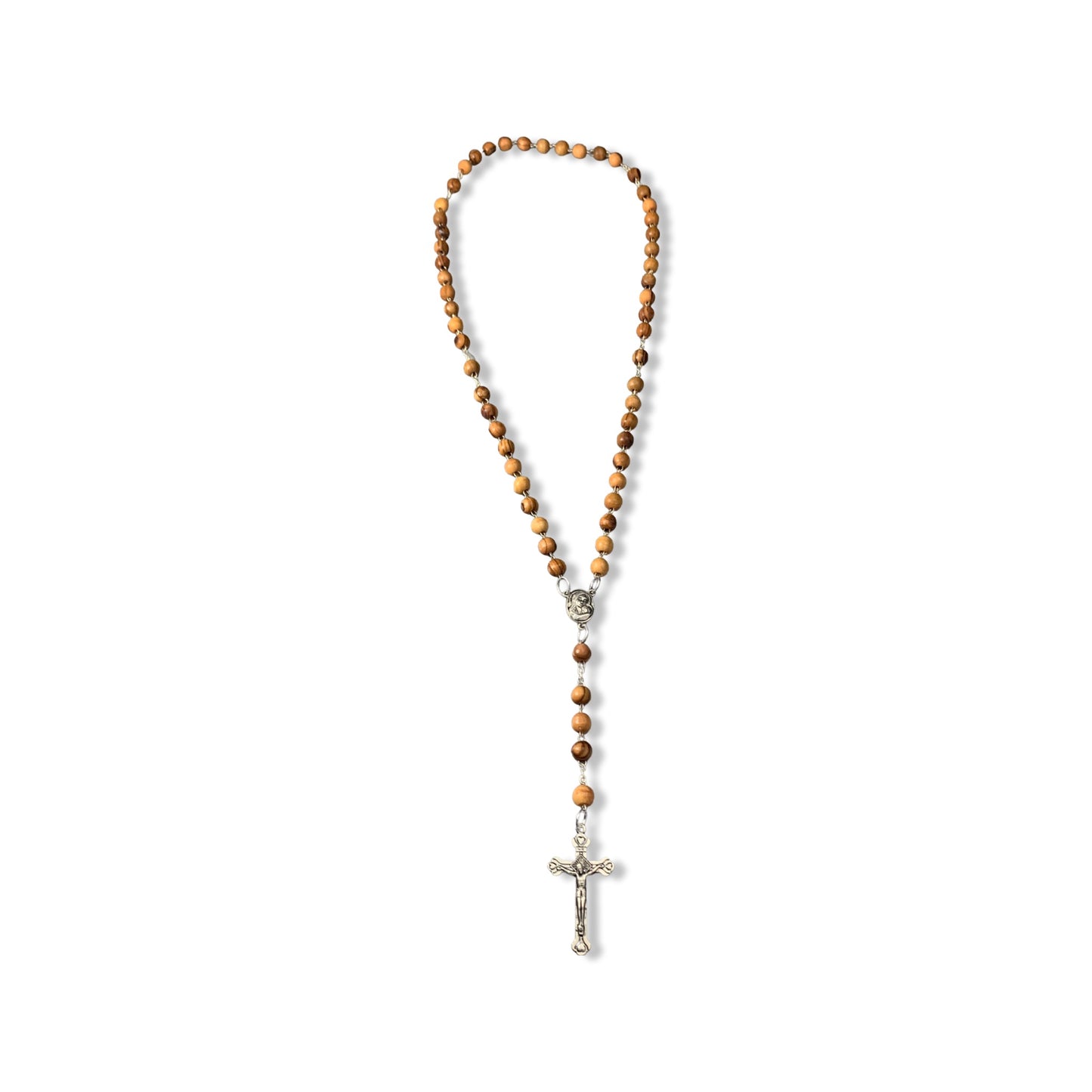 Olive Wood Our Lady of Tenderness Rosary