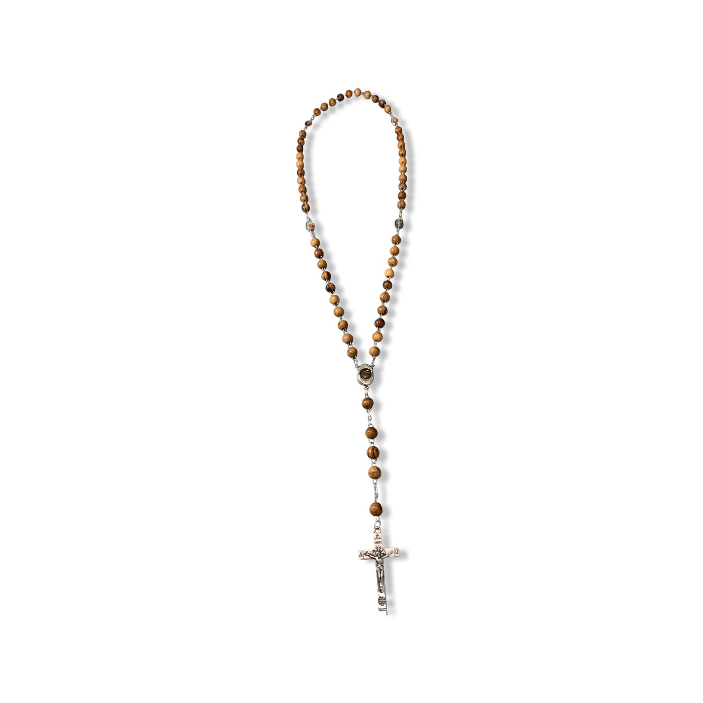 Olive Wood Our Lady of Tenderness Rosary