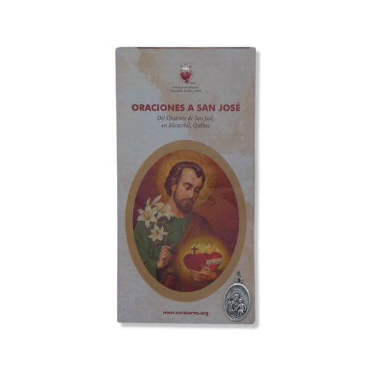 Oraciones a San José con Medalla