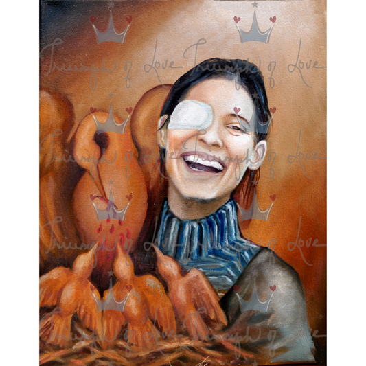 Original Chiara Corbella Color Print by SCJTM
