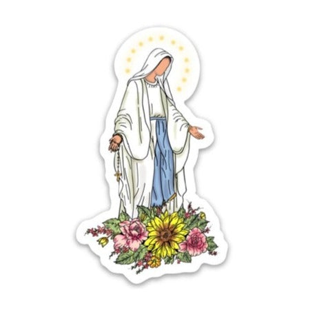 Our Lady of Lourdes Sticker