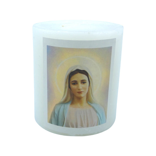 Queen of Peace Prayer Candle